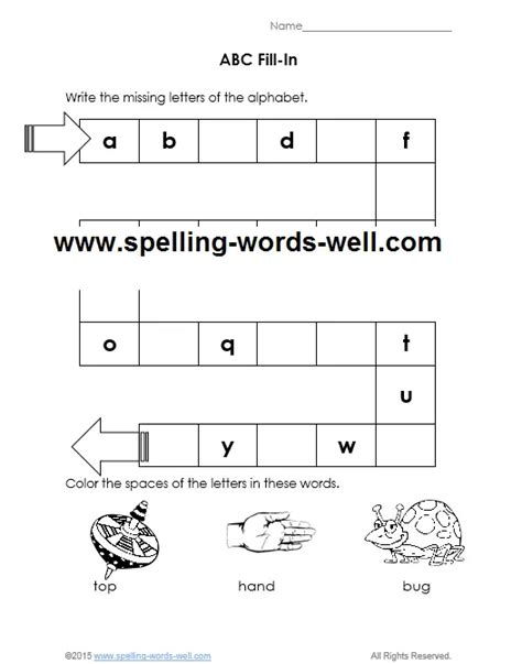 Preschool Worksheets for Early Language Success