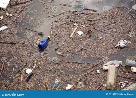 Urban water pollution stock image. Image of pollution - 5115793