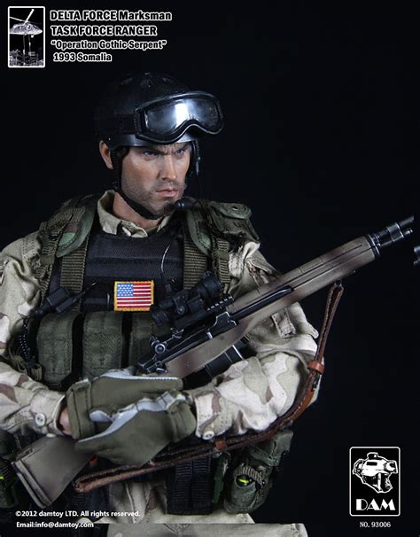 toyhaven: Incoming: DAM 1/6 Delta Force Marksman, Task Force Ranger, Op ...