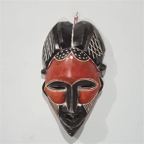 Large Antique Wooden African Tribal Mask | Tramps UK