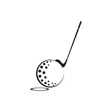 Ball And Stick Golf Vector Sport Object Equipment Vector, Sport, Object, Equipment PNG and ...