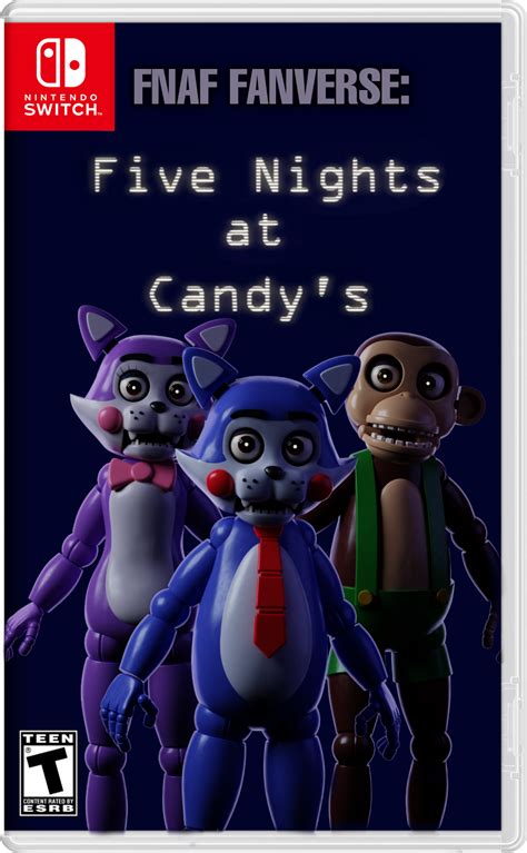 Five Nights At Candy's Nintendo Switch Cover Concept : r/fivenightsatfreddys