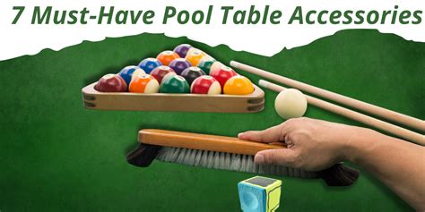 7 Must-Have Pool Table Accessories - Bar Games 101