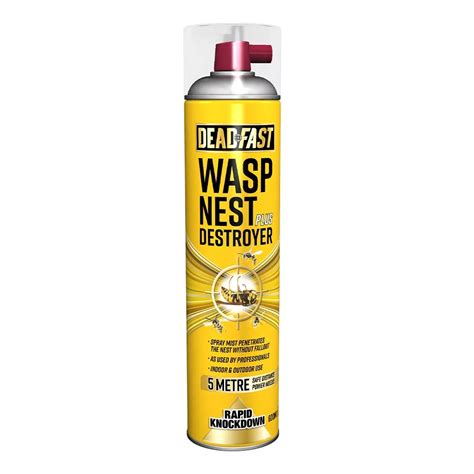 Deadfast Wasp Nest Plus Destroyer Spray - Deadfast - Garden Health