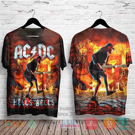 AC-DC Hells Bells Album 3D Shirt - Cryptizen - is an online retailer of POD fashion products.