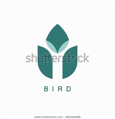 Abstract Bird Wing Logo Design