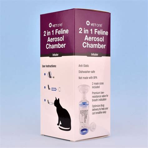 2 in 1 Feline Aerosol Chamber Inhaler for Cats | VetRxDirect