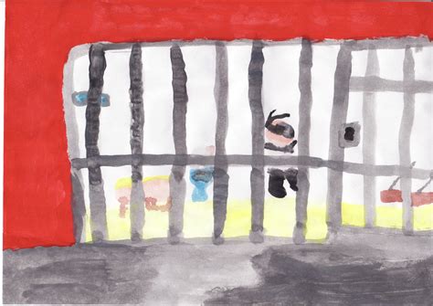Jail cell painting | My sisters painting of a jail cell. | ABN2 | Flickr