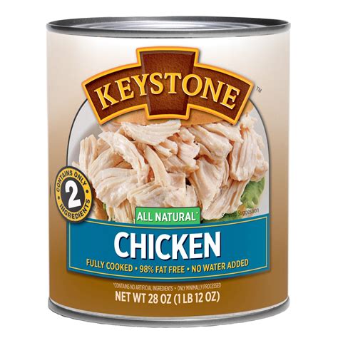 All Natural Canned Chicken (28 oz Cans) | Keystone Meats