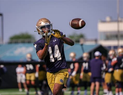 Watch: Highlights from Notre Dame football's 13th preseason practice ...