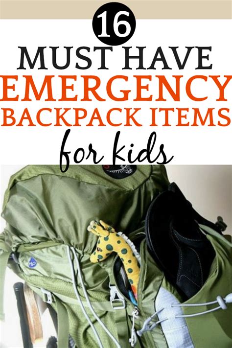 Preparing an emergency go bag for kids – Artofit