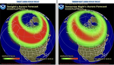 Northern Lights Forecast February 2023 Has North American Viewing ...