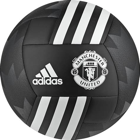 adidas Manchester United Soccer Ball - Black