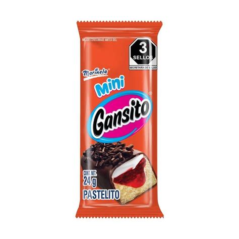 Gansito Marinela mini 24 g | Walmart