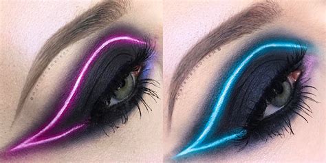 You Need to Try the New Neon Light Makeup Trend