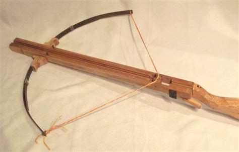 Simple wooden crossbow plans