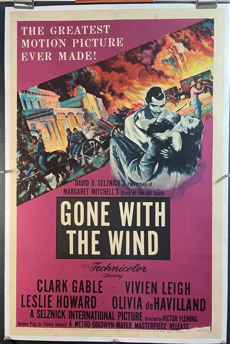 Gone With The Wind Movie Poster