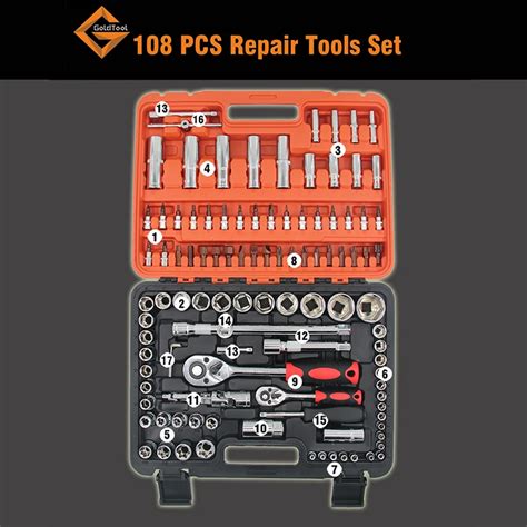 Wholesale Car Repair Tool Set 108 Pcs Tools Box Set Mechanic - Buy Auto Repair Tool Box Set,Auto ...