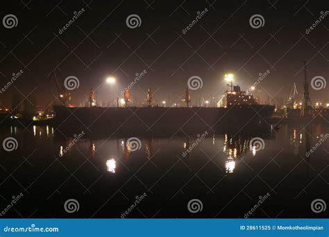 Varna Port stock image. Image of cargo, vessel, freighter - 28611525