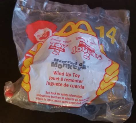 DISNEY TOY STORY 2 "Barrel of Monkeys" Wind up McDonald Happy Meal '99. Bg $5.99 - PicClick