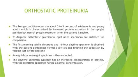 orthostatic proteinuria – Liberal Dictionary