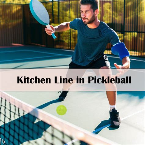 The Kitchen Line in Pickleball: Essential Shots and Drills