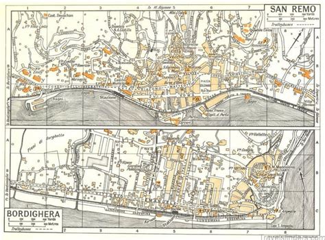 Bordighera Travel Guide for Tourist: Map of Bordighera - TravelsFinders.Com