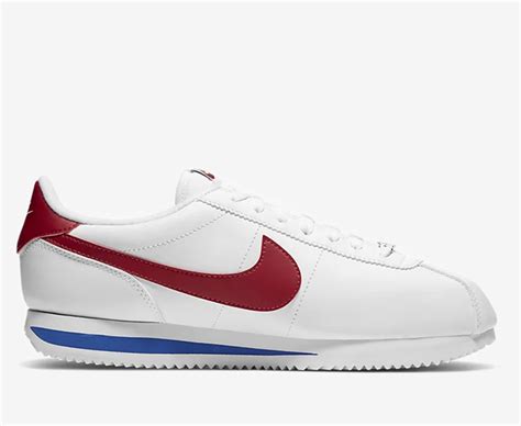 Nike - CORTEZ BASIC LEATHER 'WHITE/VARSITY RED' - VegNonVeg