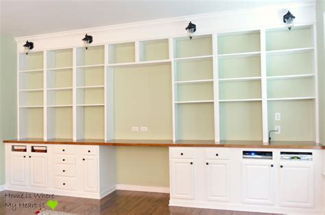 Woodwork Built In Bookcase Desk Plans PDF Plans