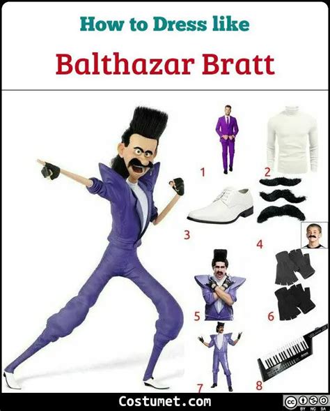 Balthazar Bratt (Despicable Me) Costume for Halloween