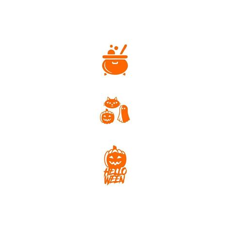 October Halloween Set Template Vector 27822123 Vector Art at Vecteezy