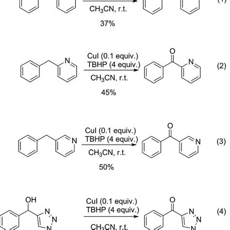 Scheme 2. Further copper-catalyzed oxidation reactions. | Download Scientific Diagram