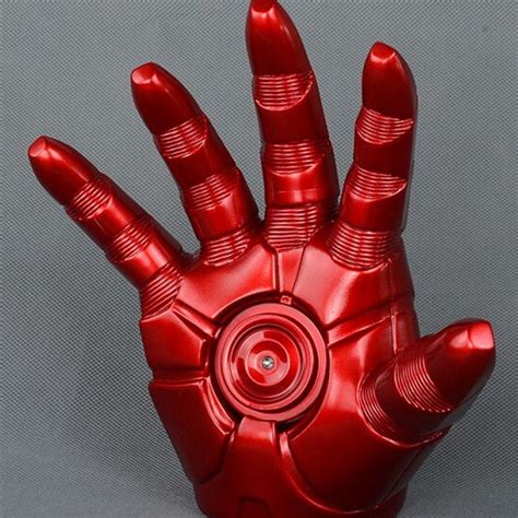 Iron Man Gloves ironman hand gloves perfect version 1:1 movable LED Light Action figure Toys ...