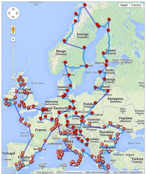 round trip ~Europa made with : | Travel itinerary planner, Road trip europe, Europe trip itinerary