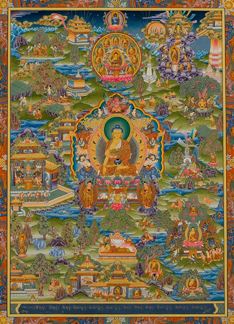 Life of Buddha | Thangkas | Thangka Mandala