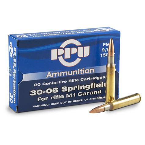 Prvi Partizan M1 Garand Ammunition 30 06 Springfield Fmj 150 Grain ...