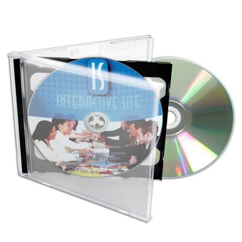 CD Duplication | Custom Jewel Cases | Double | Blank - CDROM2GO