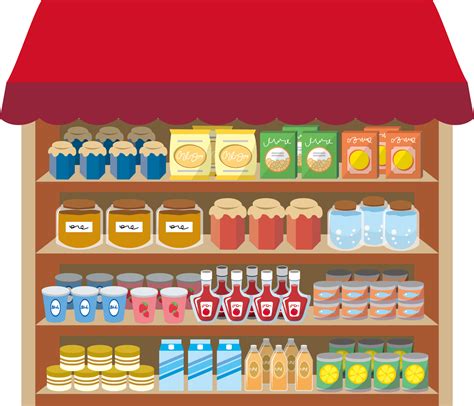 Download 10 + Royalty Free Grocery Store Clipart at IllustAC