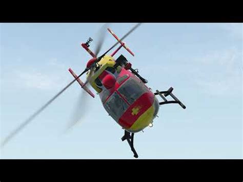 Medicopter 117 | BK117 | start-up and take-off X-Plane 11 - YouTube