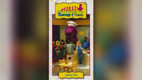 Barney Friends Songs Alphabet Soup Counting Adventure Bus Vhs Coloring ...