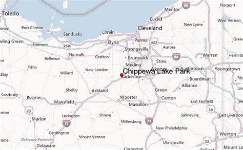 Chippewa Lake Park Map