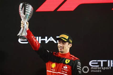 Video: Ferrari celebrate Charles Leclerc podium finish in Abu Dhabi and ...