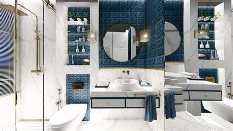 INTERIOR DESIGN OF A BATHROOM 3D model | CGTrader