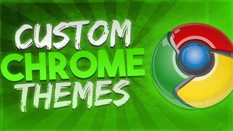 How to make a custom google chrome theme - YouTube