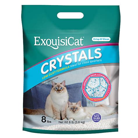 Exquisicat® Crystal Low Dust Formula Cat Litter | cat Litter | PetSmart