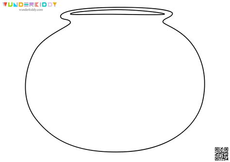 Free Printable Fish Bowl Craft Template for Kindergarten