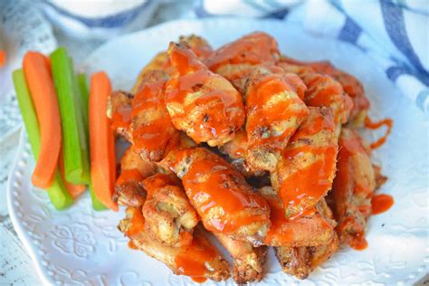 Crispy Baked Buffalo Wings | The Best Buffalo Wing Recipe!