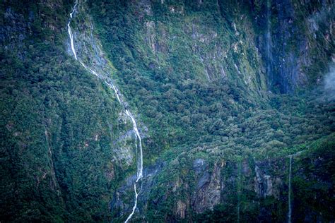 Waterfalls in Milford Sound - Find Away Photography