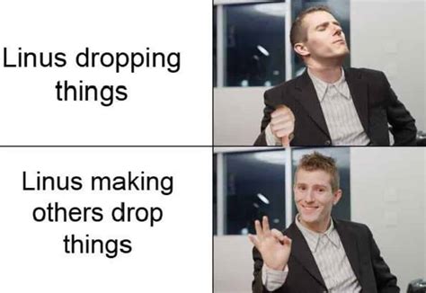 Linus Tech Tips Blank Face Meme