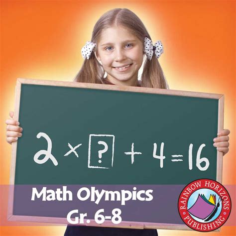 Math Olympics - Grades 6 to 8 - eBook - Lesson Plan - Rainbow Horizons